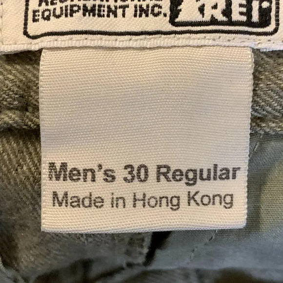 REI Co-Op‎ Men's Straight Leg Rayon Slash Pocket Cargo Pants SIze 30 - Picture 7 of 12